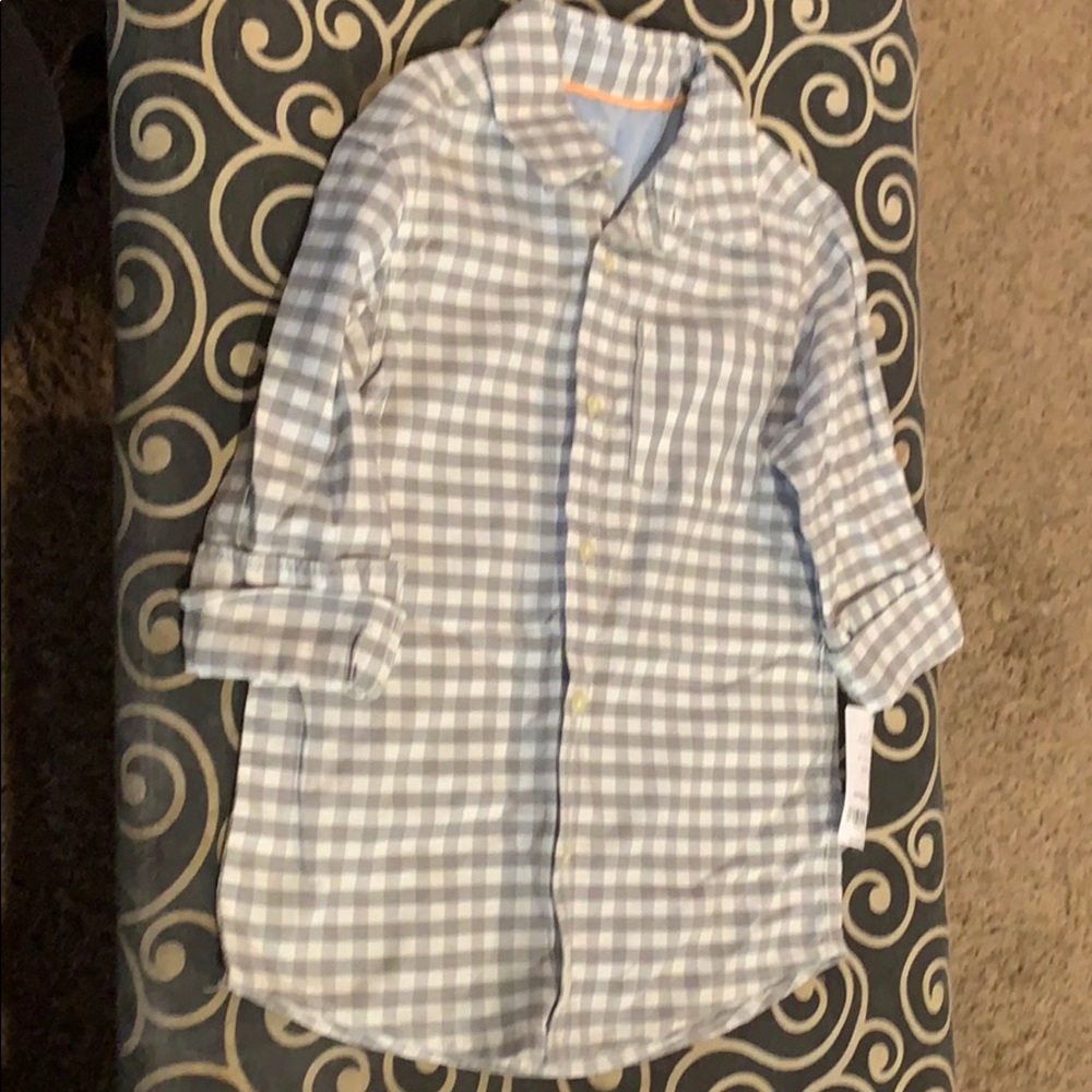 New Carter’s Plaid Button Down